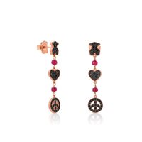Orecchini Tous Donna in Argento Zirconia 31-493-357-0 - 31-493-357-0